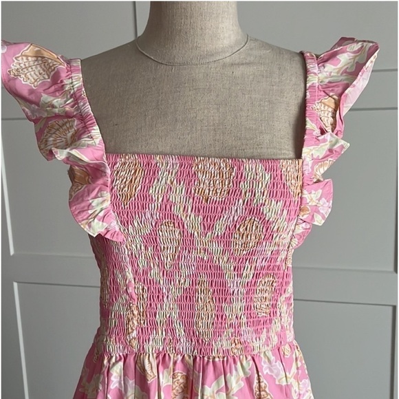 Sail To Sable x Palm Beach Lately Flutter Sleeve Dress Size Small NEW! - Picture 7 of 7